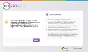 Enpara İnternet Bankacılığı Şifresi Alma