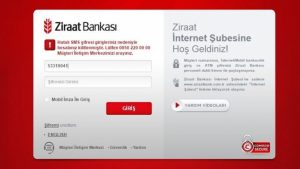 Ziraat Bankası İnternet Bankacılığı Şifresi Alma